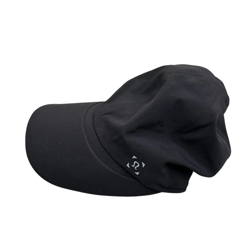 Lululemon Black Adjustable Baseball Hat Minimalist Sporty Streetwear